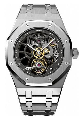 Audemars Piguet Replica Watch Royal Oak Openworked Extra-Thin Tourbillon 26511PT.OO.1220PT.01