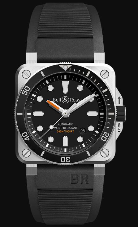 Bell & Ross BR 03-92 DIVER BR0392-D-BL-ST/SRB Replica Watch