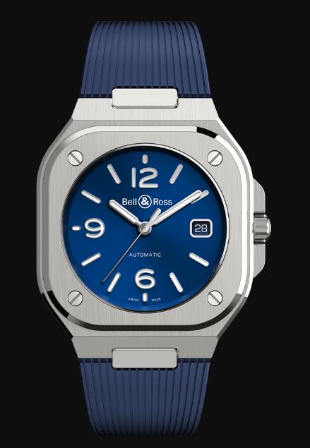 Bell & Ross BR 05 BLUE STEEL BR05A-BLU-ST/SRB Replica Watch