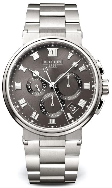 Breguet Marine Chronographe 5527 5527TI/G2/TW0 Replica Watch