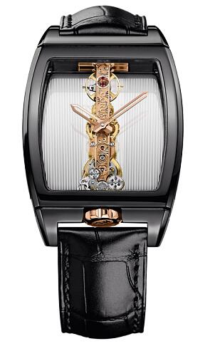 Corum Golden Bridge Black Ceramic Replica watch B113/02213-113.261.15/0001 0000R