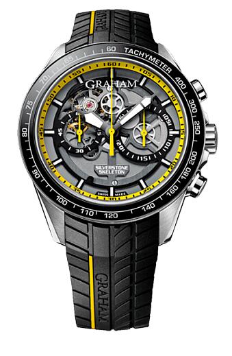 Graham Silverstone Skeleton 2STAC.B14A Replica Watch