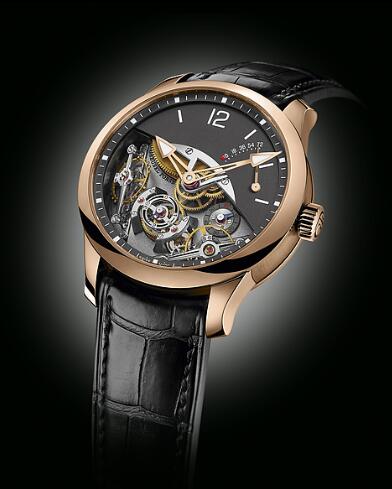 Greubel Forsey Double Balancier red gold Replica Watch