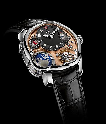 Greubel Forsey GMT Mouvement 5N Platinum Replica Watch