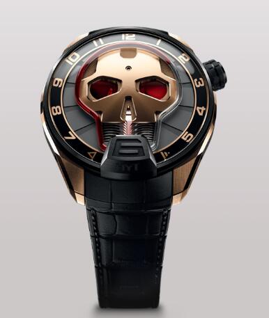 HYT SKULL 51 MM 151-DG-42-RF-AB Replica watch