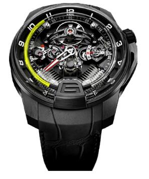 HYT 248-DL-00-GF-RA H2 Black DLC titanium Replica watch