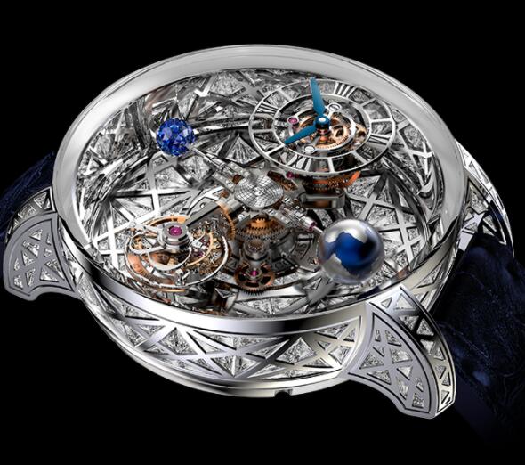 Jacob & Co Astronomia Meteorite Triangle Diamonds AT800.30.HD.HD.A Replica watch