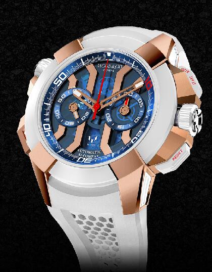 Jacob & Co EC312.42.PD.LL.A Epic X Chrono Messi Titanium - Rose Gold Replica watch