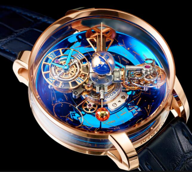 Jacob & Co Replica watch Grand Complication Masterpieces ASTRONOMIA SKY AT110.40.AA.SD.A