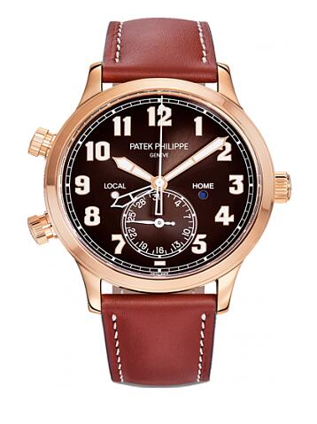 Patek Philippe Calatrava Pilot Travel Time 42mm 5524R-001 Replica Watch