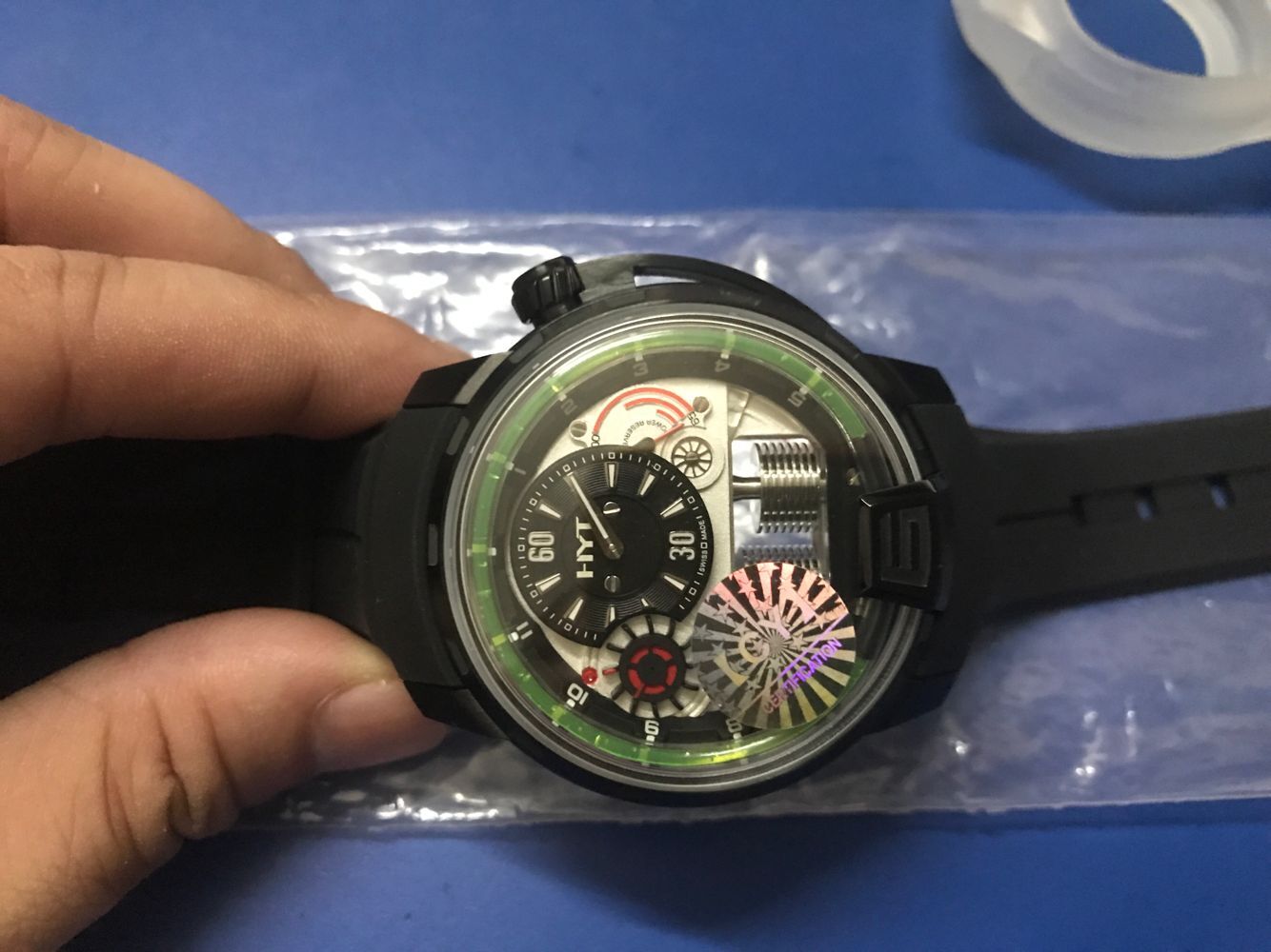 340USD for HYT watch from this way