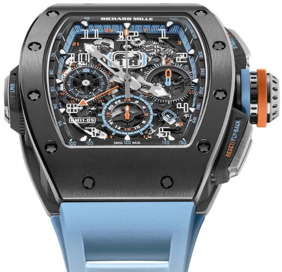 Best Richard Mille RM 11-05 Automatique Chronographe Flyback GMT Replica Watch
