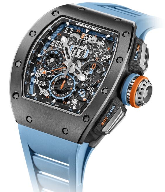 Best Richard Mille RM 11-05 Automatique Chronographe Flyback GMT Replica Watch