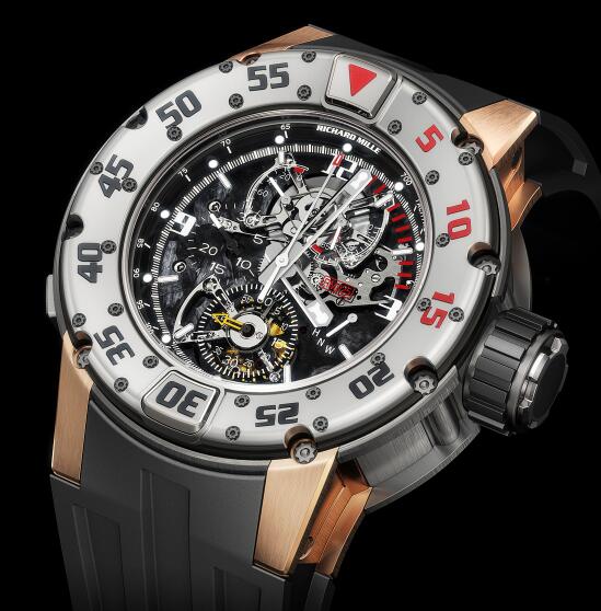 Richard Mille Replica Watch RM 025 Diver 525.45.91 Tourbillon