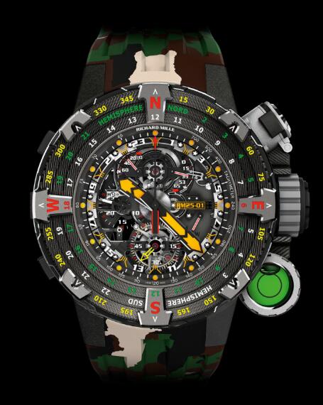 Richard Mille Replica Watch RM 25-01 Tourbillon Adventure Sylvester Stallone