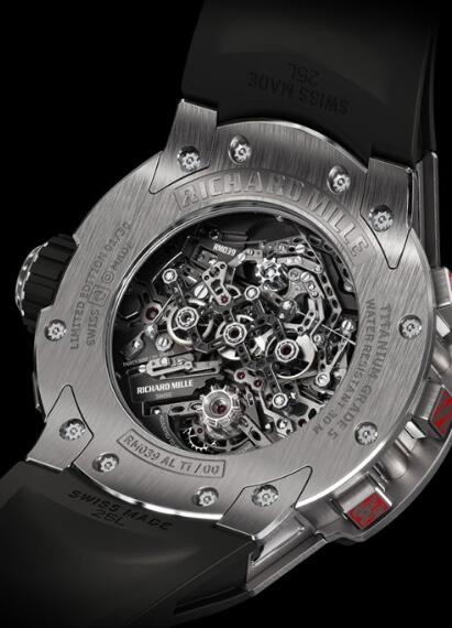 Richard Mille RM 039 Tourbillon Aviation E6-B Flyback Chronograph Replica Watch