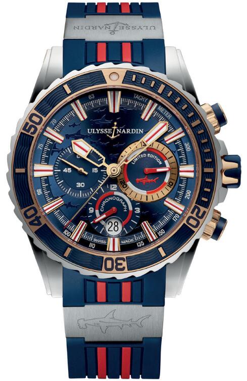 Ulysse Nardin Diver Chronograph 1505-151LE-3/93-HAMMER/BQ Replica Watch