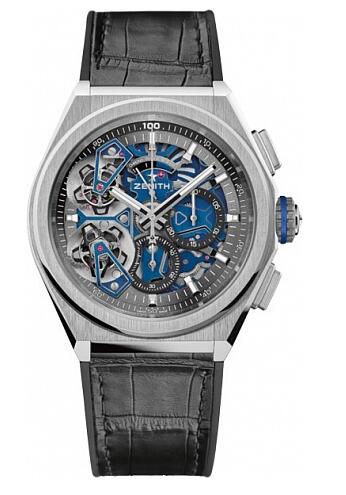 Zenith Defy DOUBLE TOURBILLON 40.9000.9020/78.R582 Replica Watch